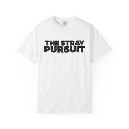 The Stray Pursuit - Black Logo Tee
