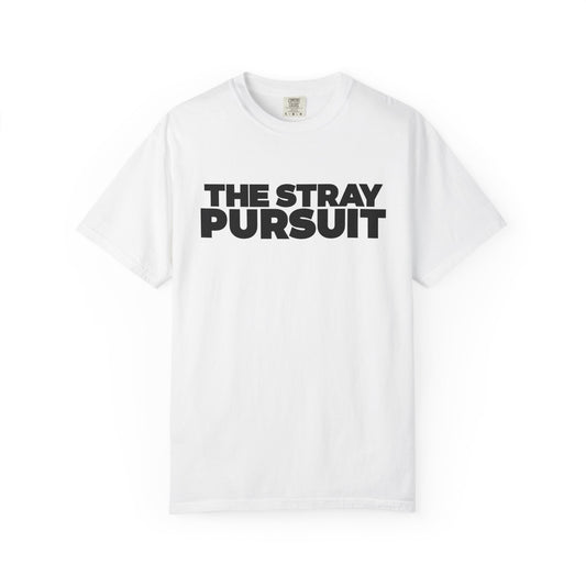 The Stray Pursuit - Black Logo Tee