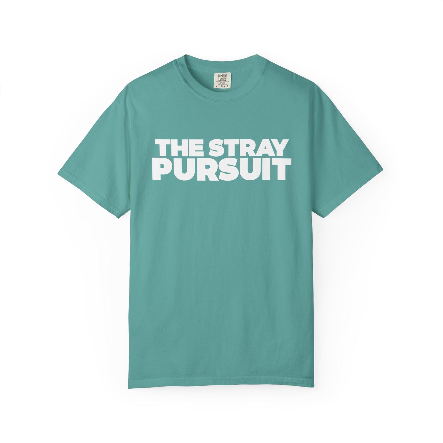 The Stray Pursuit - White Logo Tee