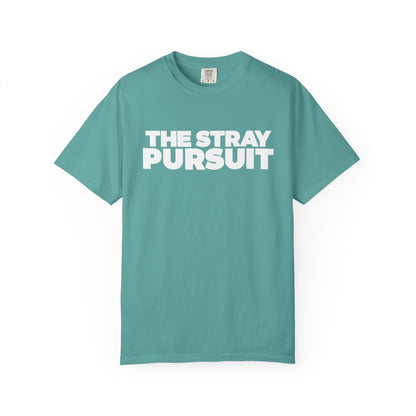 The Stray Pursuit - White Logo Tee