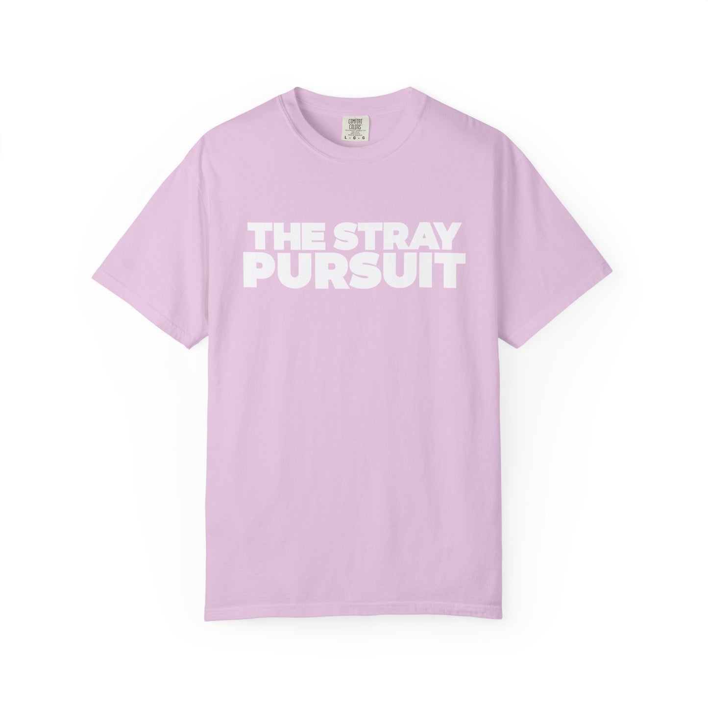 The Stray Pursuit - White Logo Tee