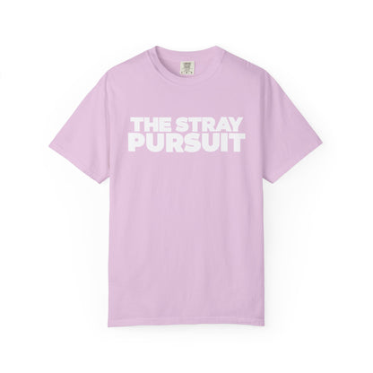 The Stray Pursuit - White Logo Tee