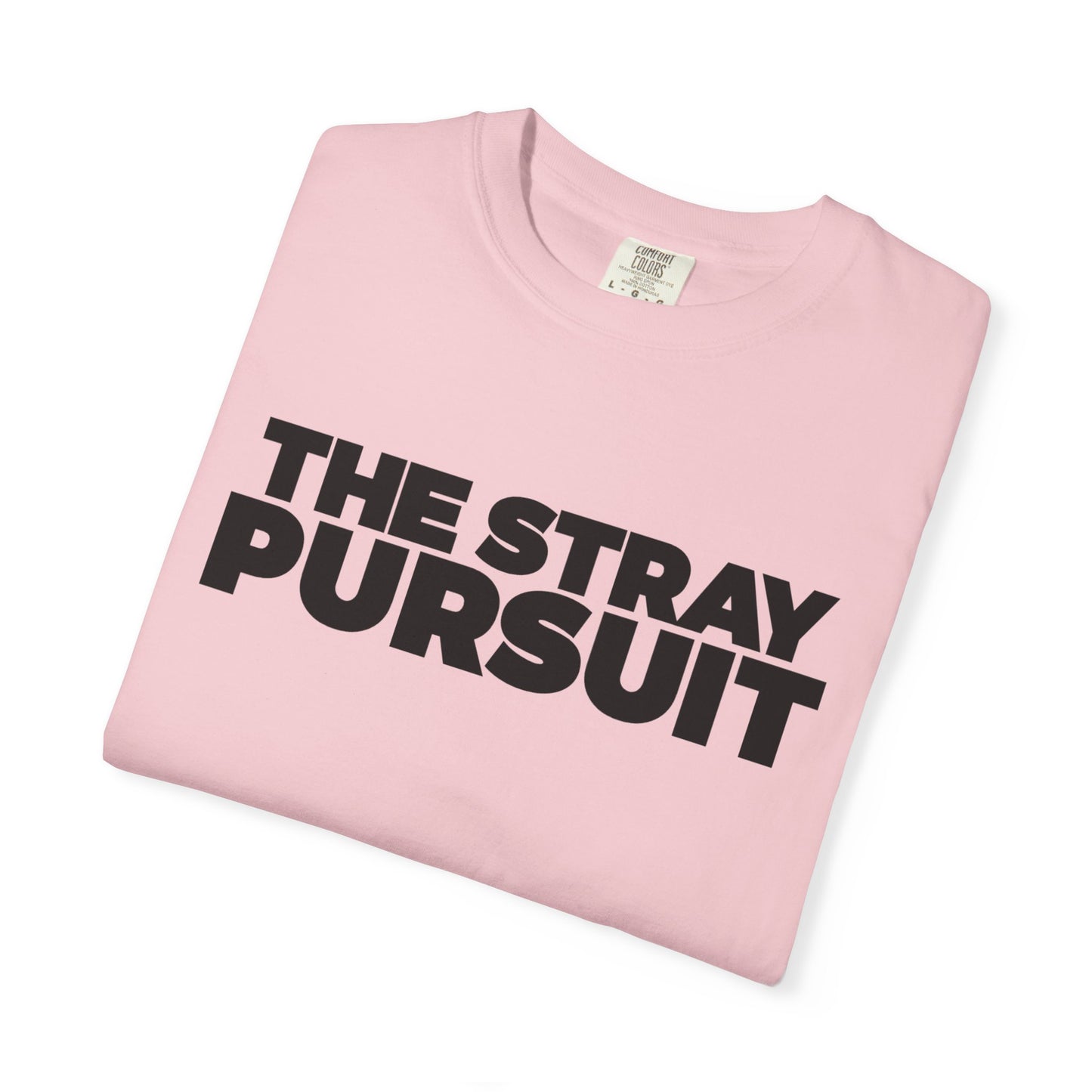 The Stray Pursuit - Black Logo Tee