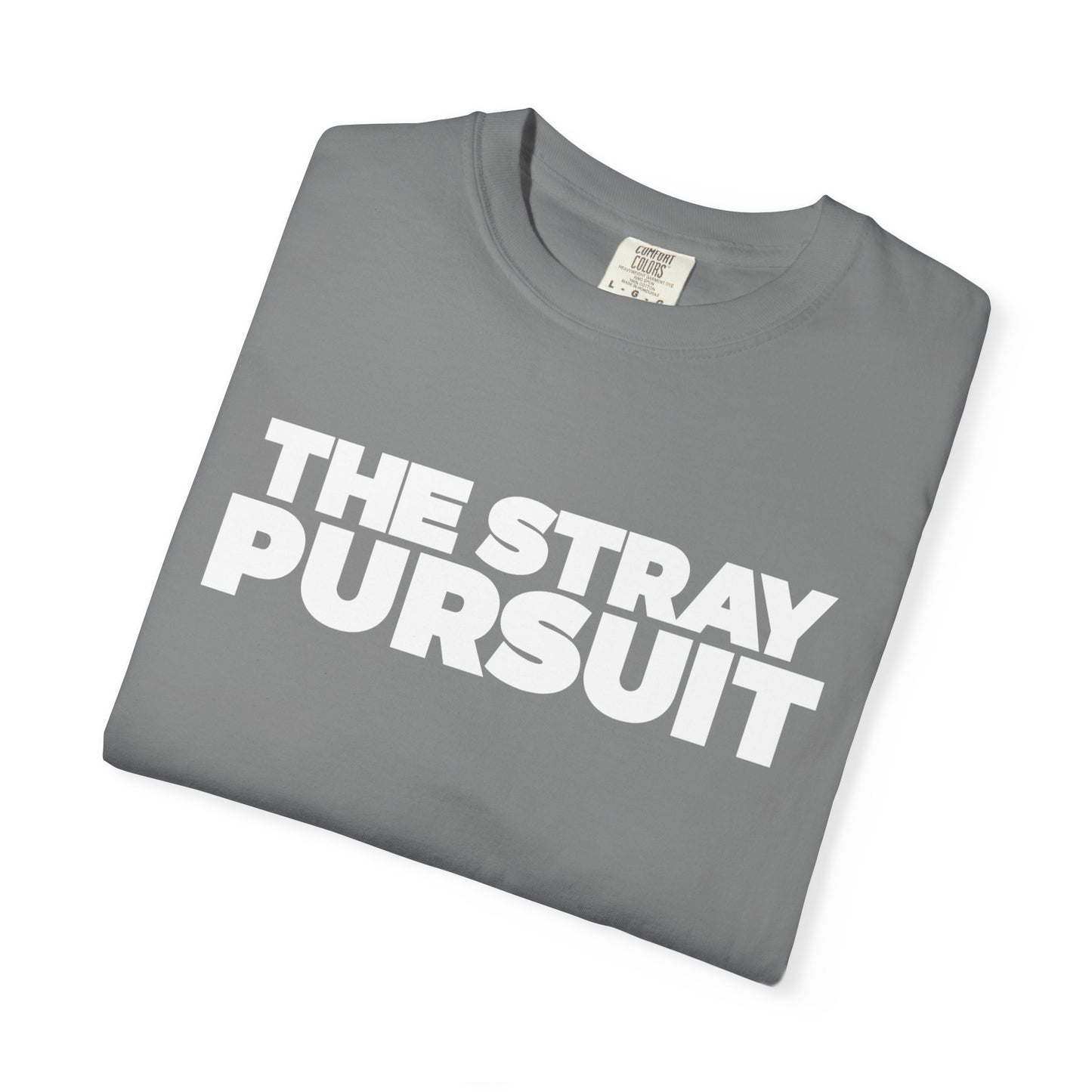 The Stray Pursuit - White Logo Tee