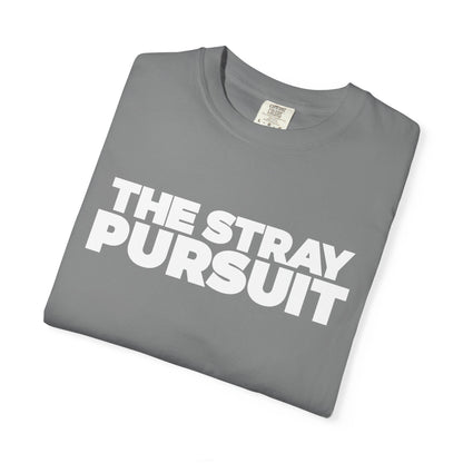 The Stray Pursuit - White Logo Tee