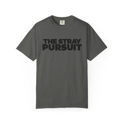 The Stray Pursuit - Black Logo Tee