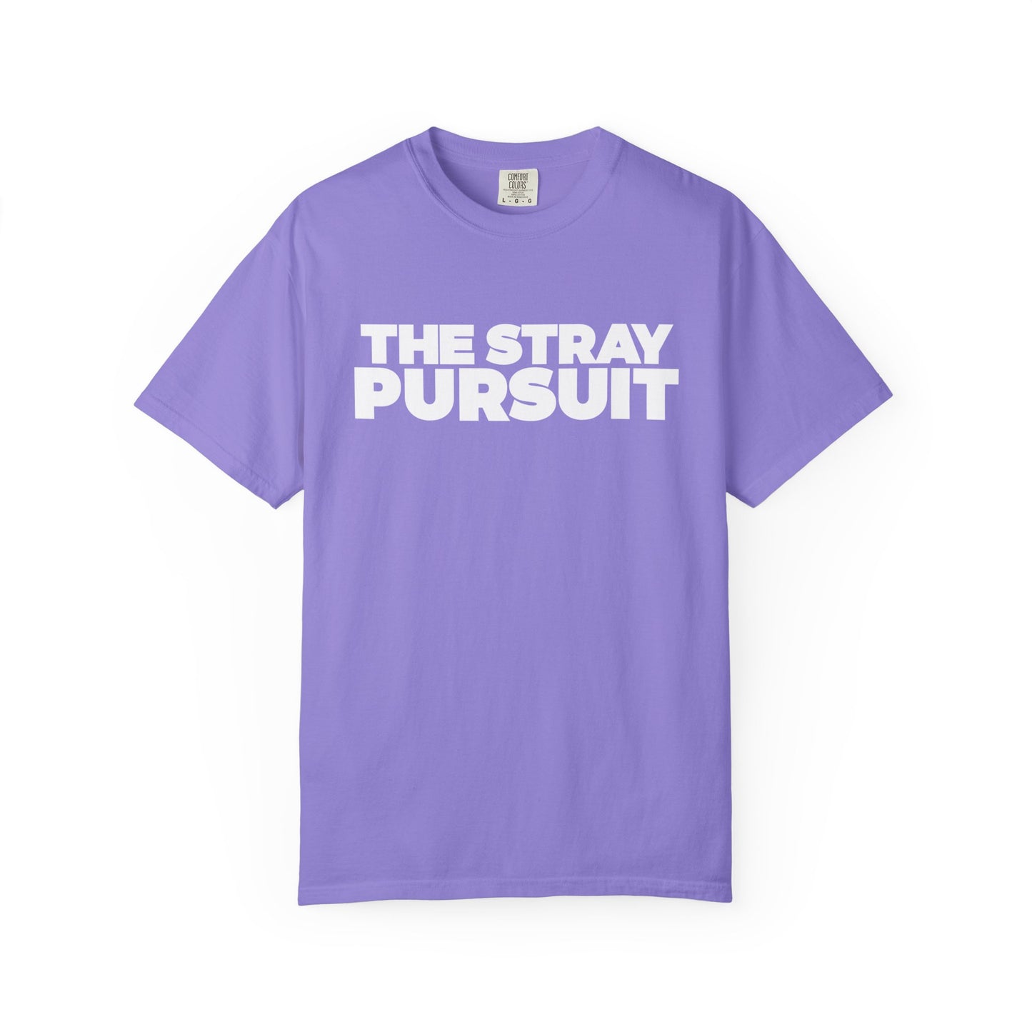 The Stray Pursuit - White Logo Tee